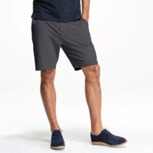 NWT Swet Tailor Men's Dark Gray Everyday Chino Short Size 29